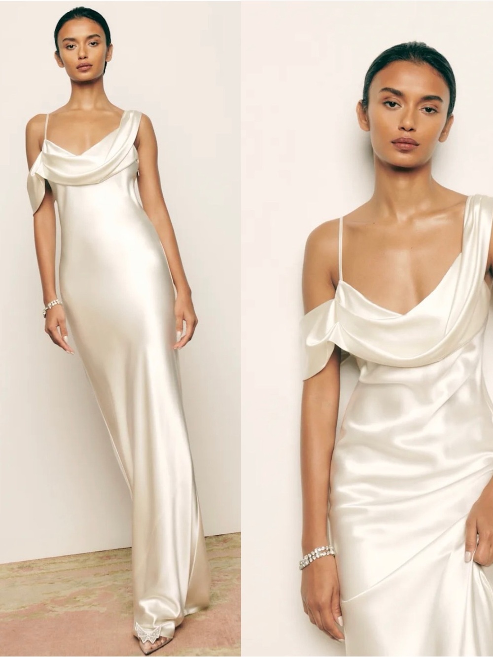 Reformation Ronda Silk Dress Size 2